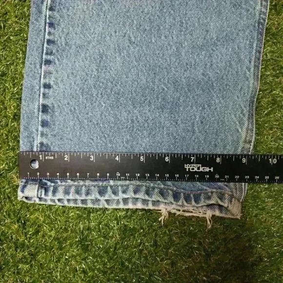 Carhartt Mens B17 Relaxed Tapered Jean 46x32 Classic Heavy Denim Rugged 4430 - Picture 5 of 10